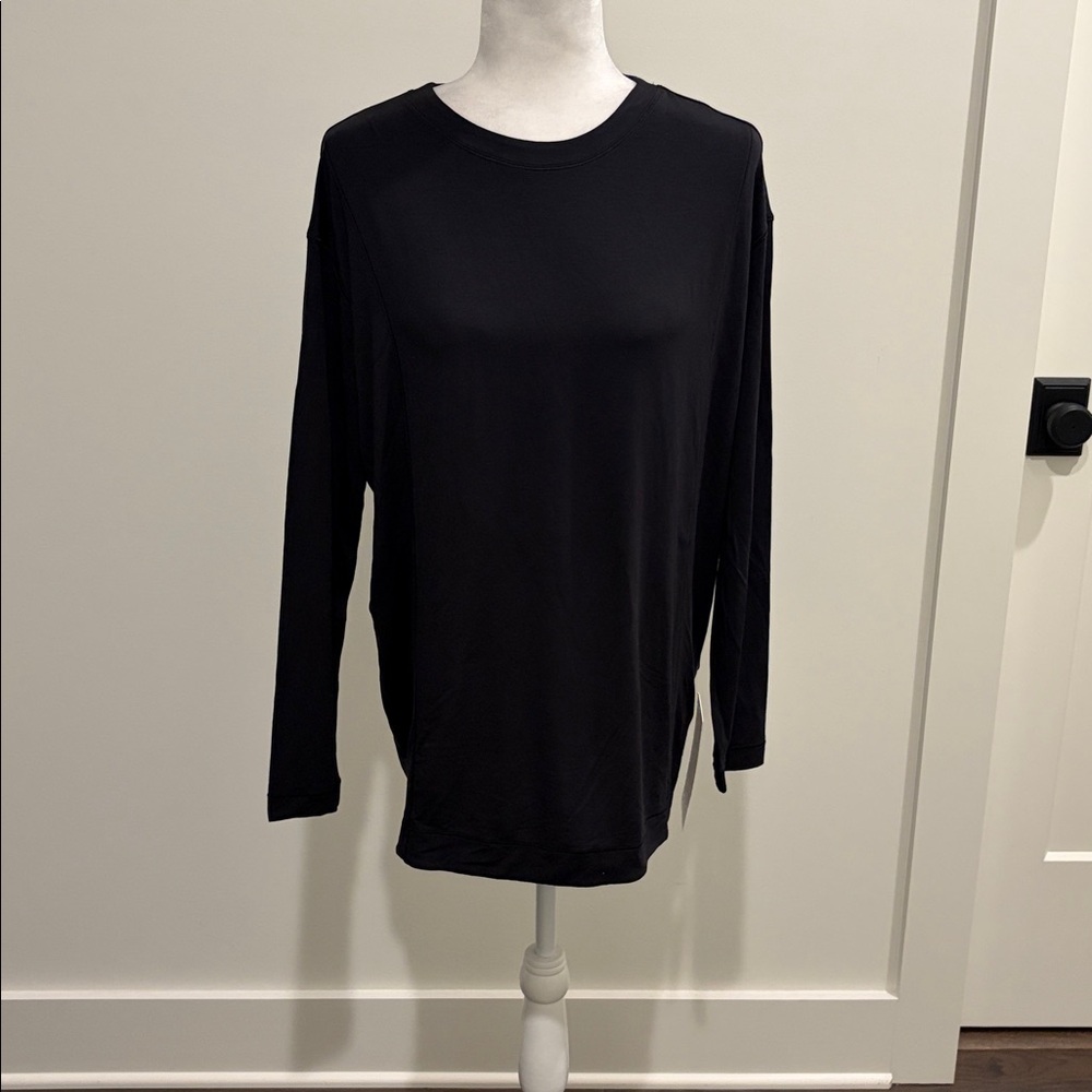 New with Tags Lululemon Modal Pleated Back Long Sleeve Top Sz 8